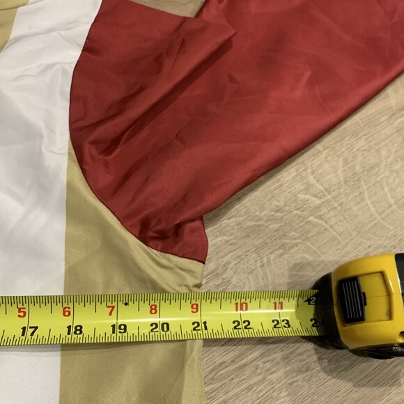 MLB + Boston College Red and Tan Windbreaker Jacket - Picture 7 of 8